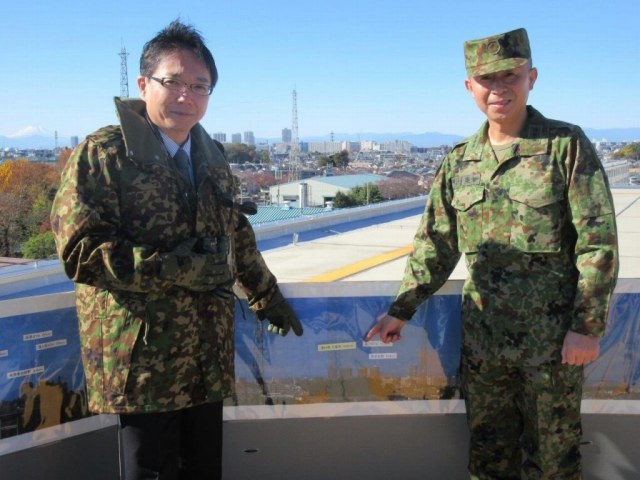 首都圏防衛警備にあたる練馬駐屯地