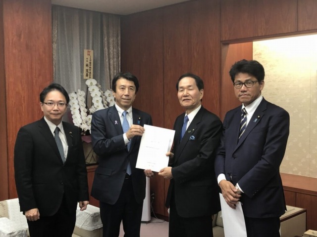 斎藤健農林水産大臣への申し入れ